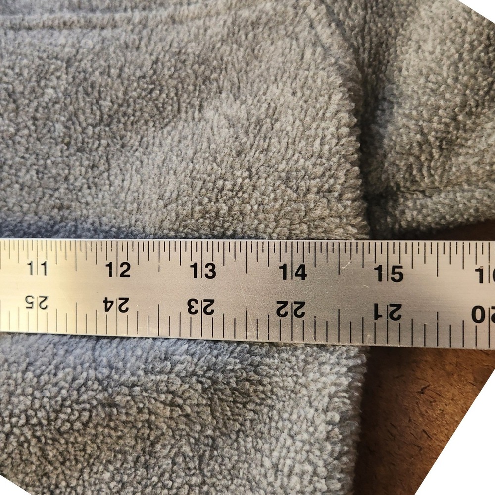 OshKosh B'gosh Sweatshirt‎ Boy's Size 7Gray Fleece Quarter Zip Pullover Casual - Picture 15 of 16